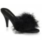 černé dámské erotické boty Amour-03-bsat - Velikost 36