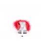 dámské červené erotické pantofle Glory-501-8-rpuc - Velikost 36
