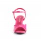 růžové dámské sandálky Belle-309-hp - Velikost 41